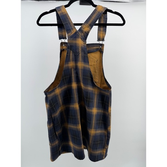 Dickies Plaid Overall Dress Juniors M Skirtall Pinafore NWT Y2K Grunge Skater - Picture 6 of 11